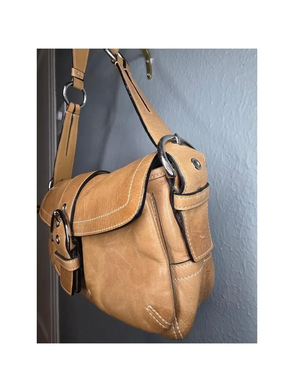 🍒Coach British Tan Vintage Soho🍒